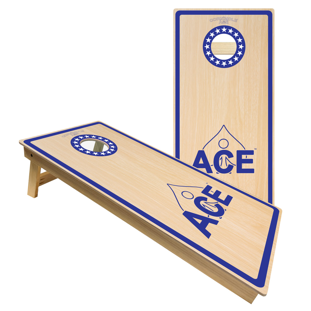 ACE Zone - Stars - Cornhole Board Set - Intermediate