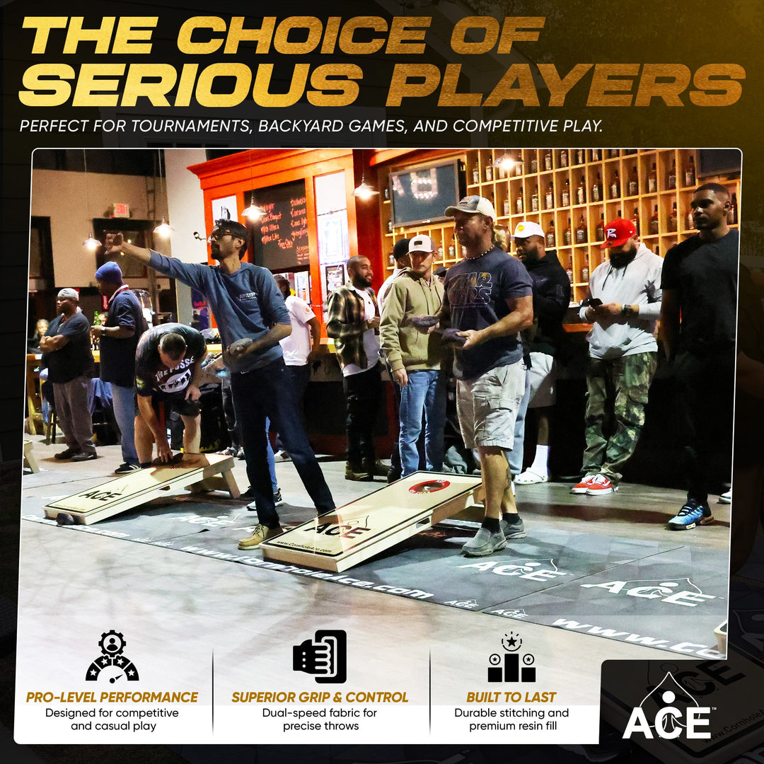 The Grand Finale - Red Carpet - ACE Pro Carpet Cornhole Bags