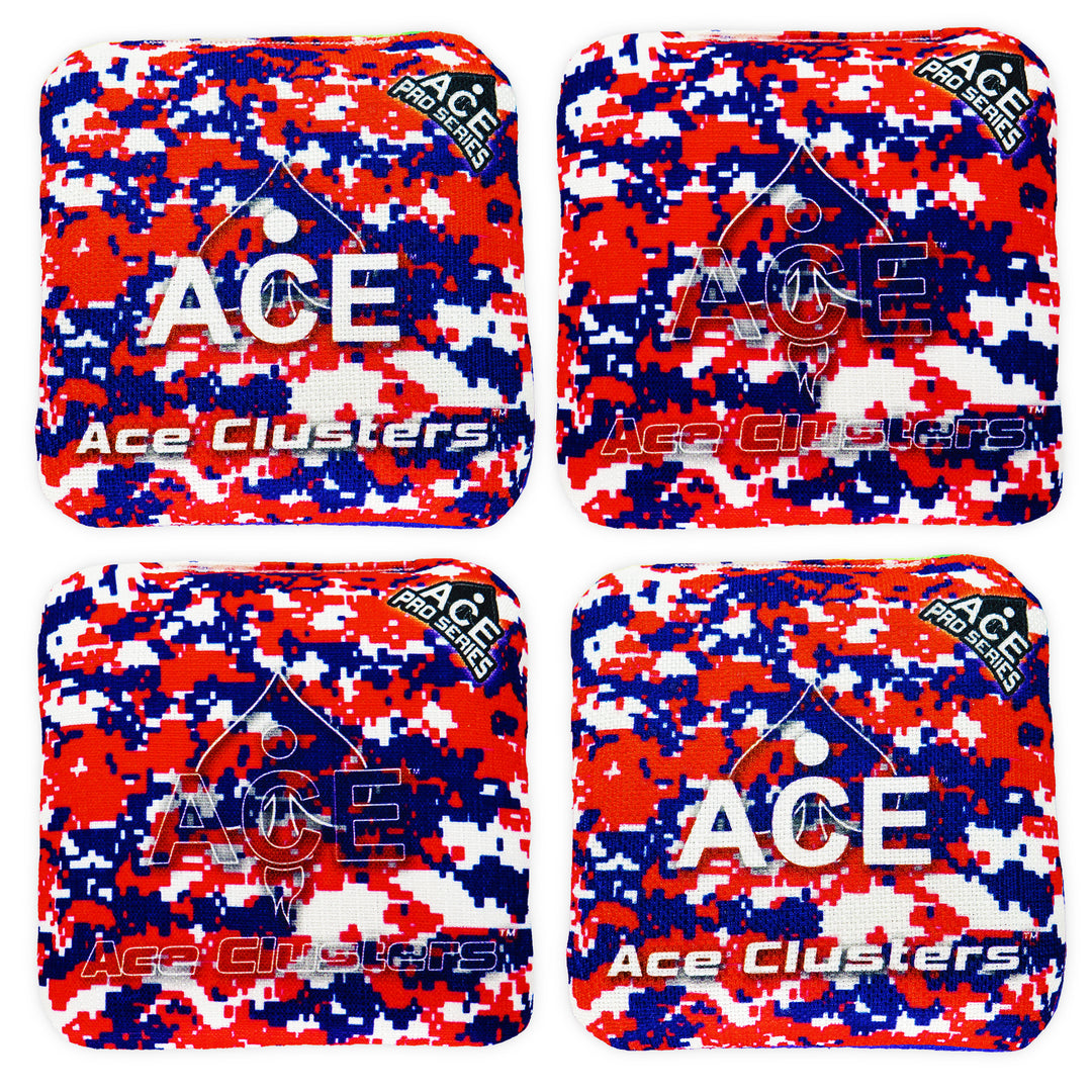 Ace Clusters - USA Camo (Set of 4 Bags) - ACE Pro Stamped