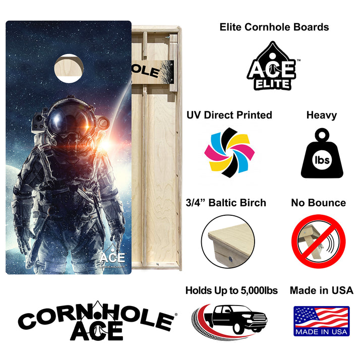 Astronaut Legendary Series - Cornhole Board Set - Elite