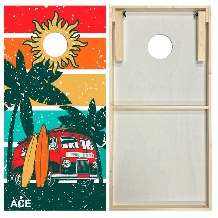 ACE Beach Van - Cornhole Board Set - Standard