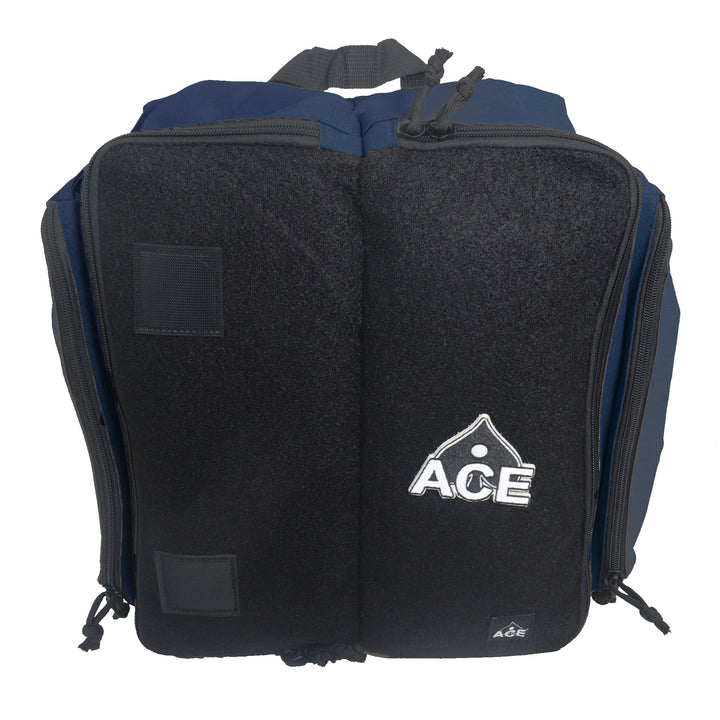 Cornhole Backpack with ACE Patch - Blue