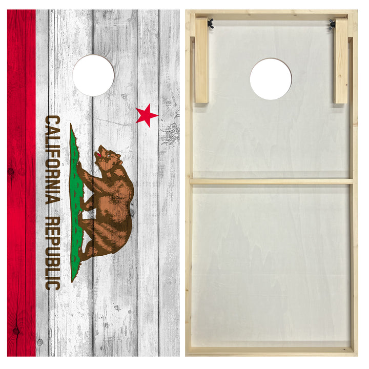 California State Flag - Cornhole Board Set - Standard