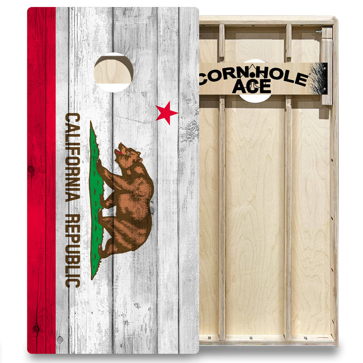 California State Flag - Cornhole Board Set - Elite