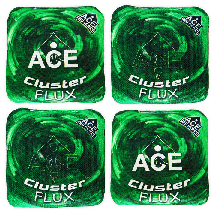 Cluster Flux - Green - ACE Pro Bag Kit: 4 Pro Bags + Break-In Kit + Carry Case