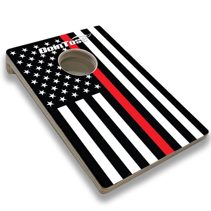 CoinToss Boards - Firefighter Flag