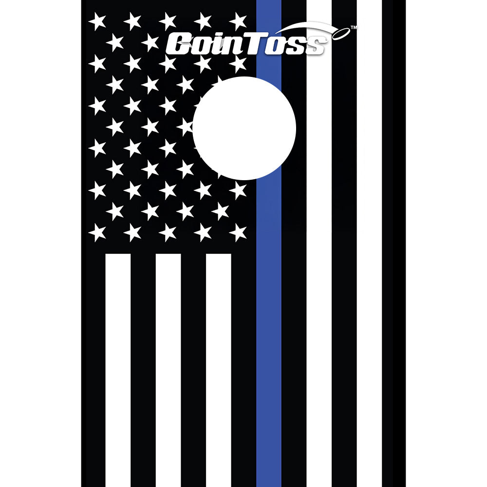 CoinToss Boards - Police Flag