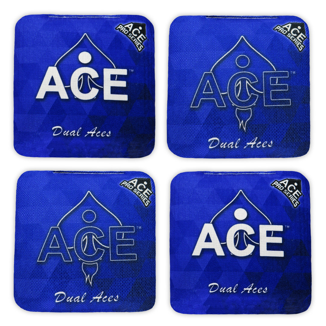 Dual Aces - Navy Blue - ACE Pro Bag Kit: 4 Pro Bags + Break-In Kit + Carry Case