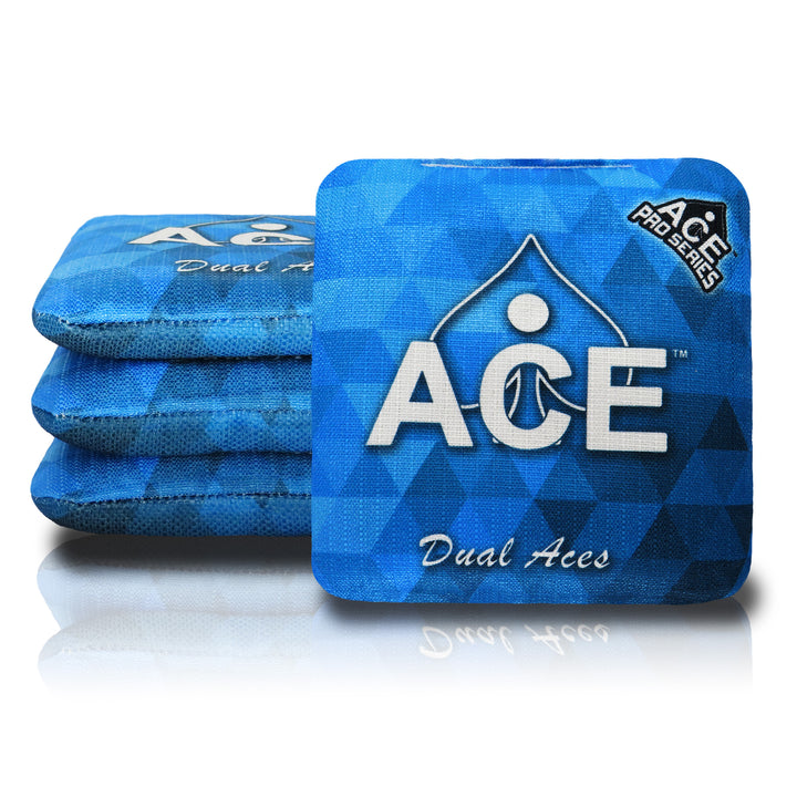 Dual Aces - Light Blue (Set of 4 Bags) - ACE Pro Stamped