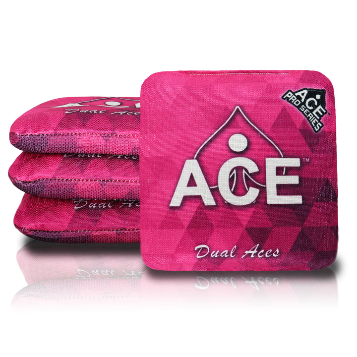 Dual Aces - Pink (Set of 4 Bags) - ACE Pro Stamped