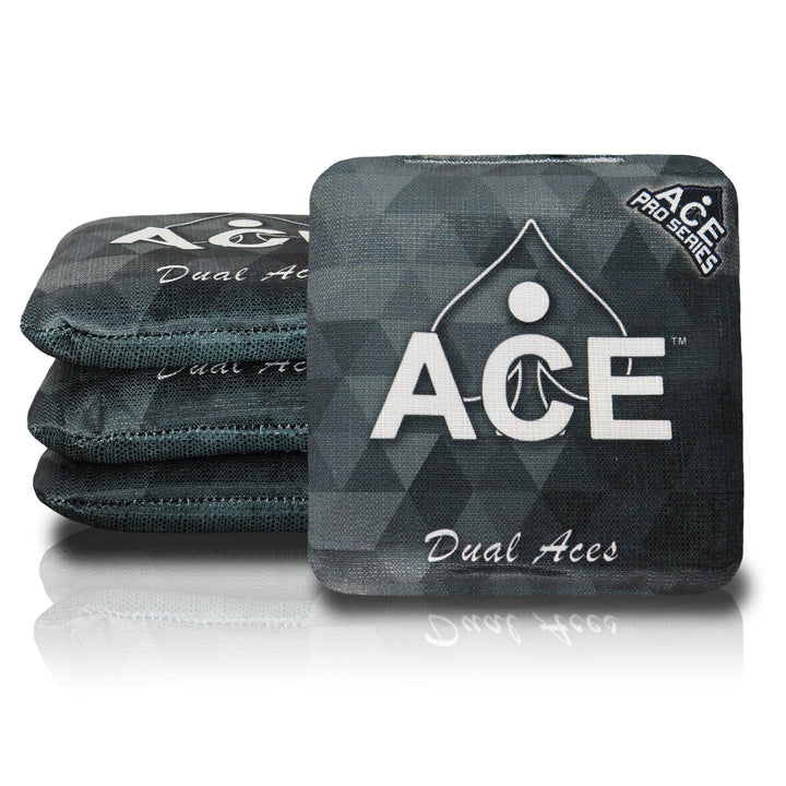 Dual Aces - Black (Set of 4 Bags) - ACE Pro Stamped