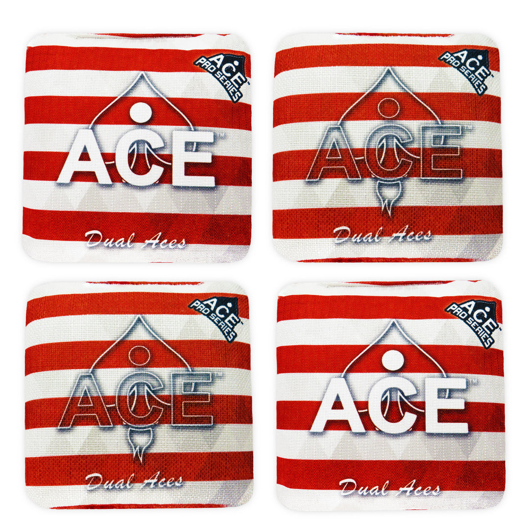 Dual Aces - Stripes (Set of 4 Bags) - ACE Pro Stamped