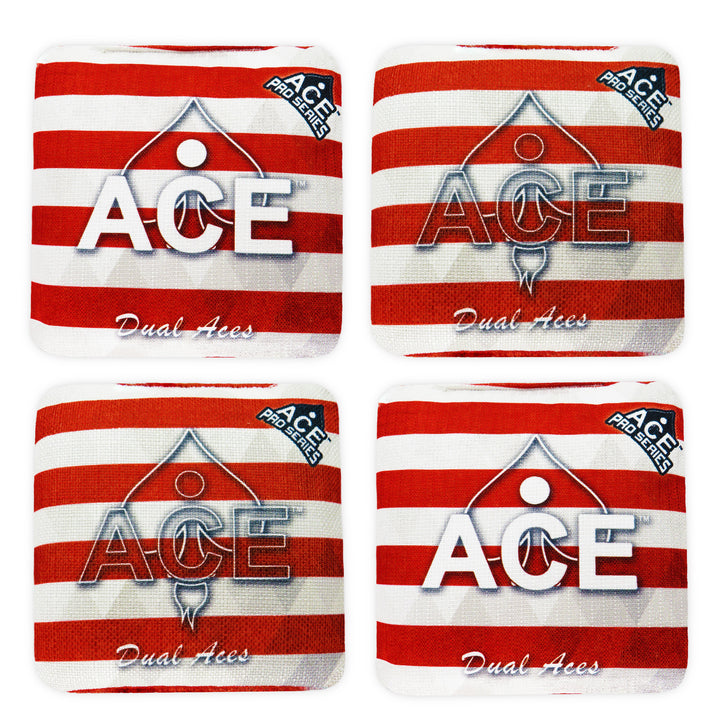 Dual Aces - Stripes - ACE Pro Bag Kit: 4 Pro Bags + Break-In Kit + Carry Case