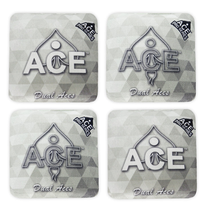 Dual Aces - White (Set of 4 Bags) - ACE Pro Stamped