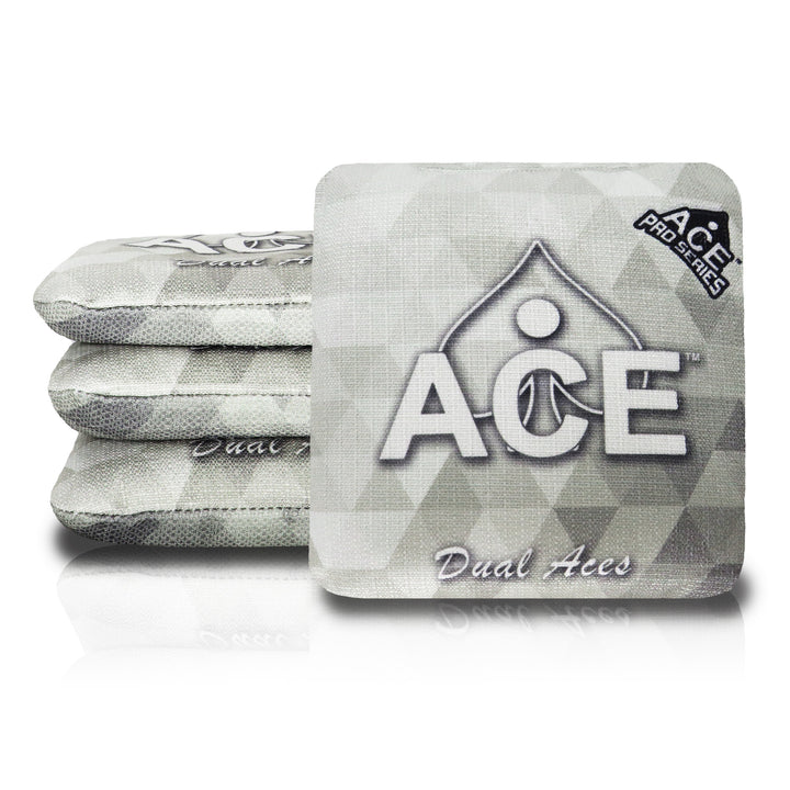 Dual Aces - White (Set of 4 Bags) - ACE Pro Stamped