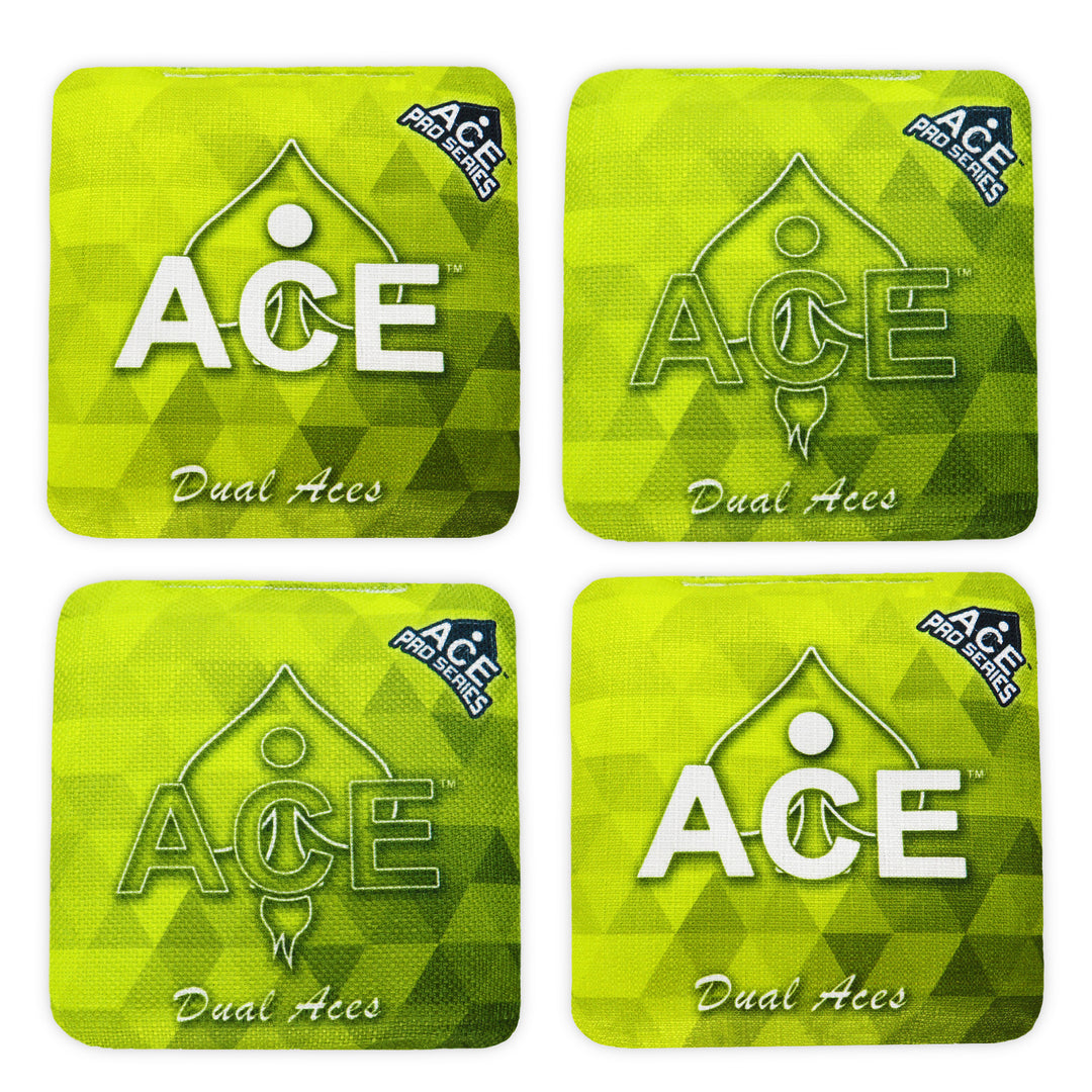 Dual Aces - Yellow (Set of 4 Bags) - ACE Pro Stamped