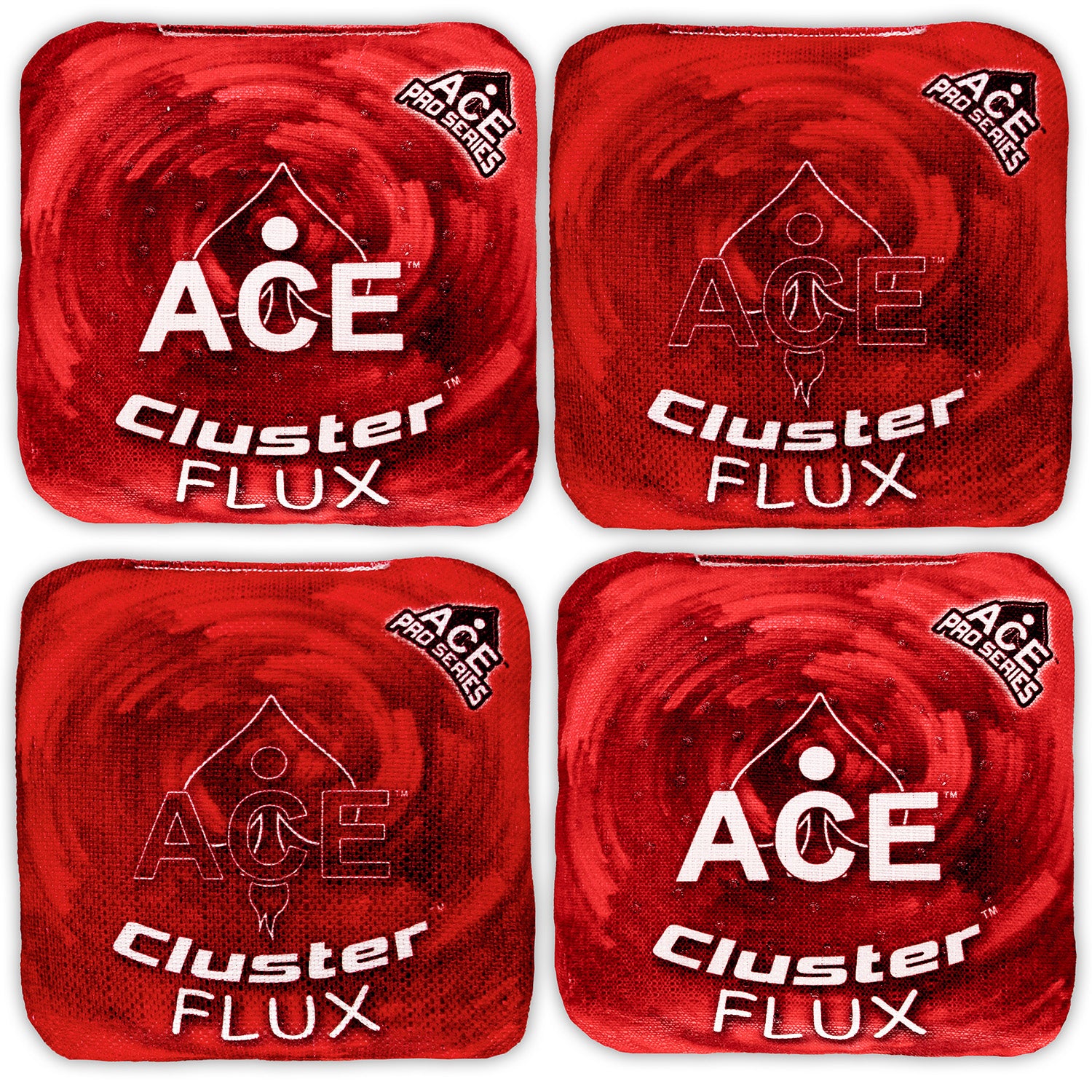 Cluster Flux - Red - ACE Pro Bag Kit: 4 Pro Bags + Break-In Kit +