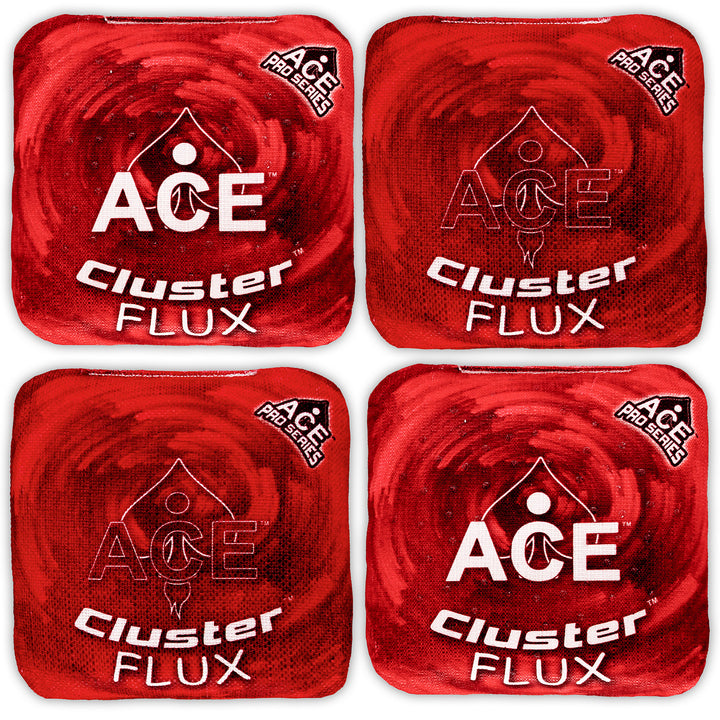 Cluster Flux - Red - ACE Pro Bag Kit: 4 Pro Bags + Break-In Kit + Carry Case