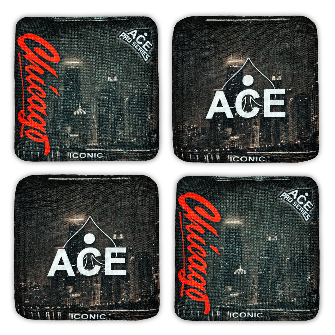 Iconic Series - Chicago - ACE Pro Bag Kit: 4 Pro Bags + Break-In Kit + Carry Case