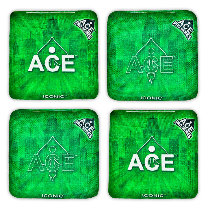 Iconic Series - Green - ACE Pro Bag Kit: 4 Pro Bags + Break-In Kit + Carry Case