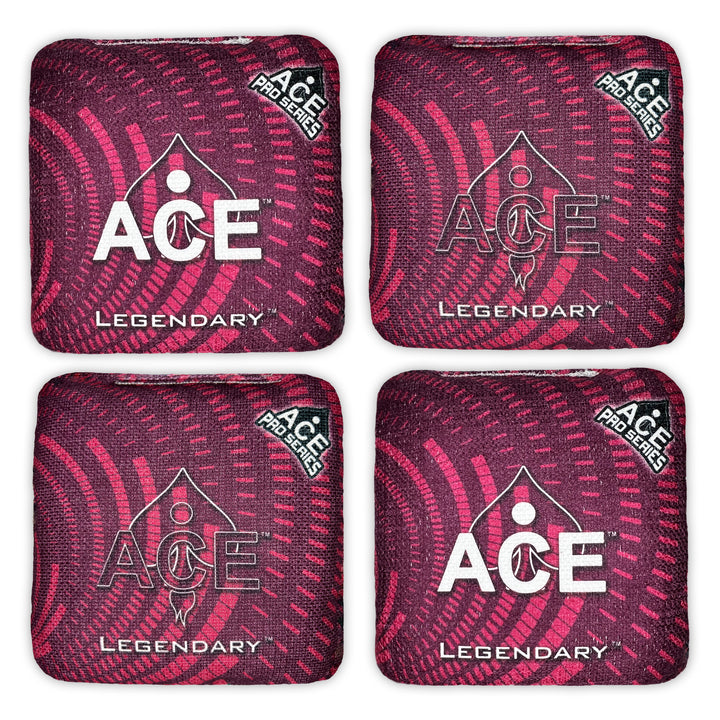 Legendary - Maroon - ACE Pro Bag Kit: 4 Pro Bags + Break-In Kit + Carry Case