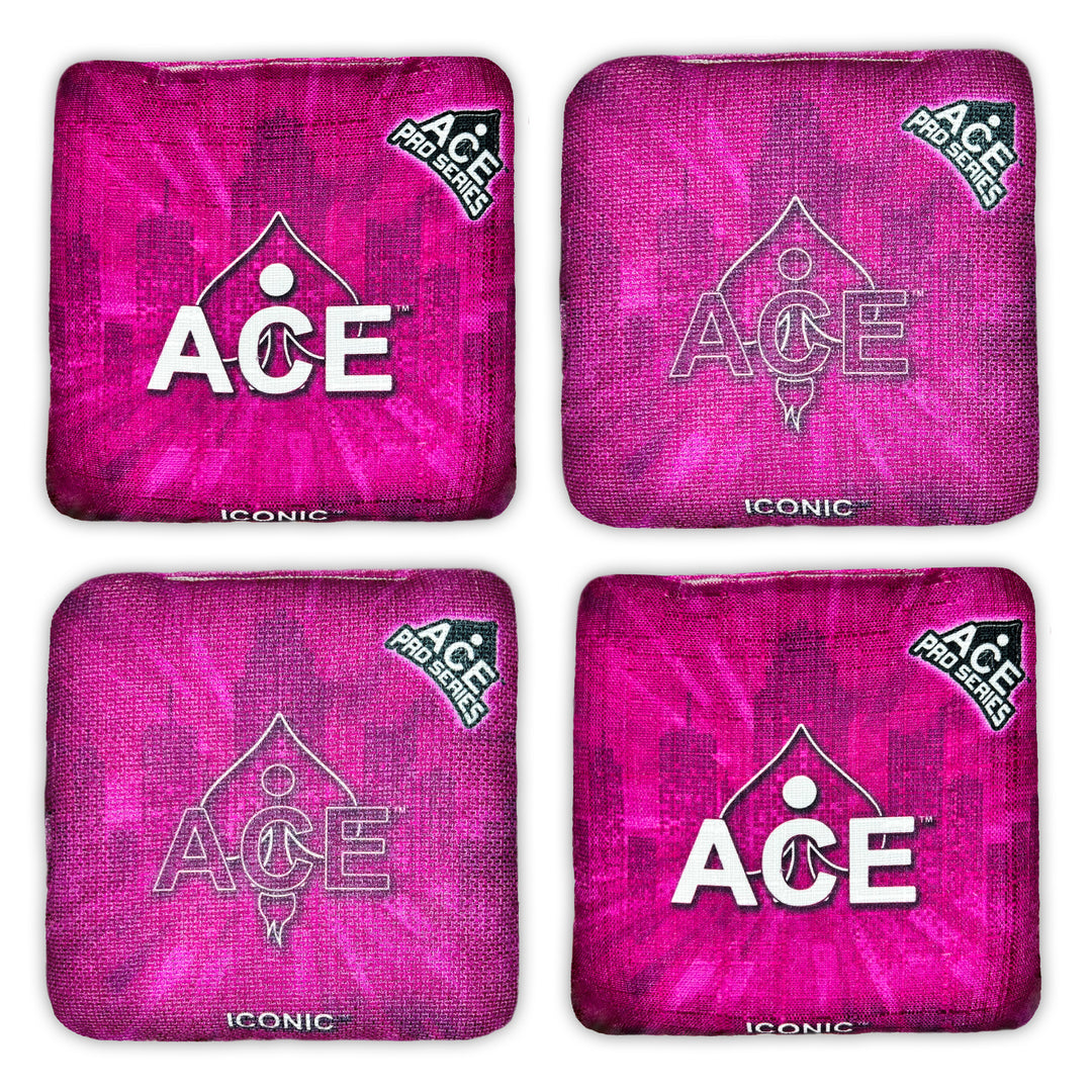 Iconic Series - Purple - ACE Pro Bag Kit: 4 Pro Bags + Break-In Kit + Carry Case