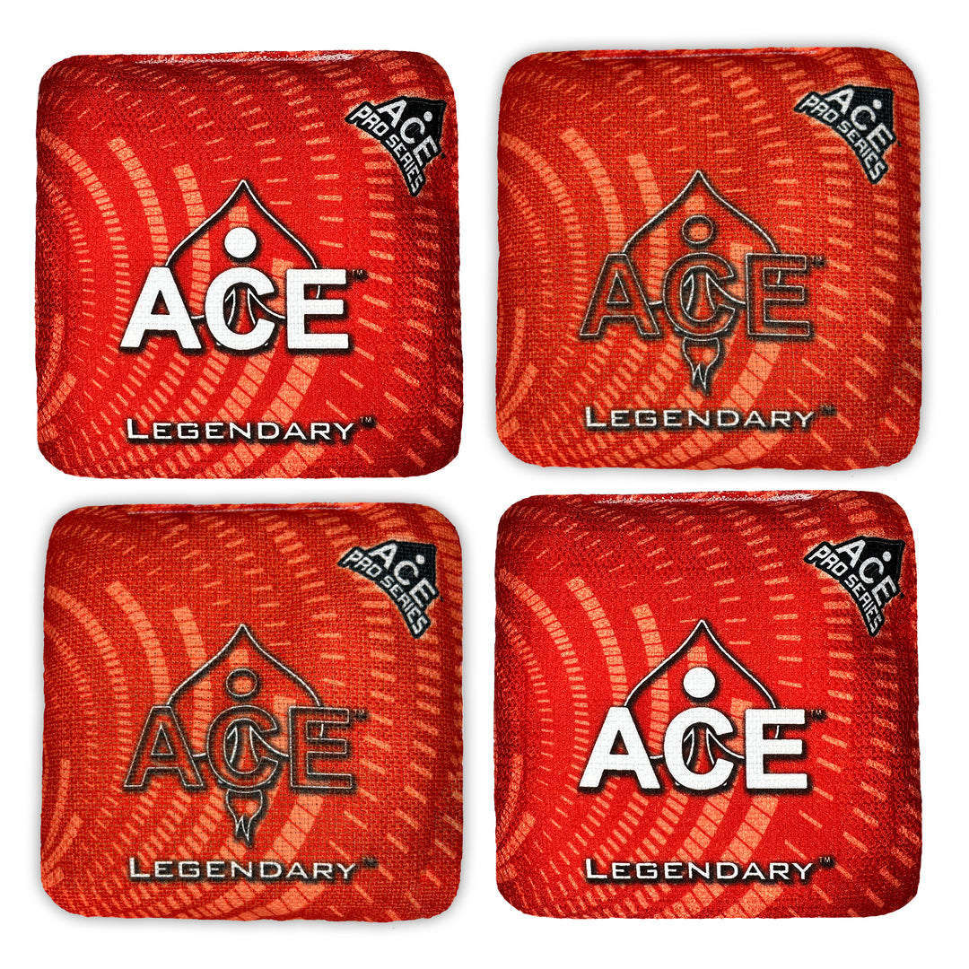 Legendary - Red - ACE Pro Bag Kit: 4 Pro Bags + Break-In Kit + Carry Case