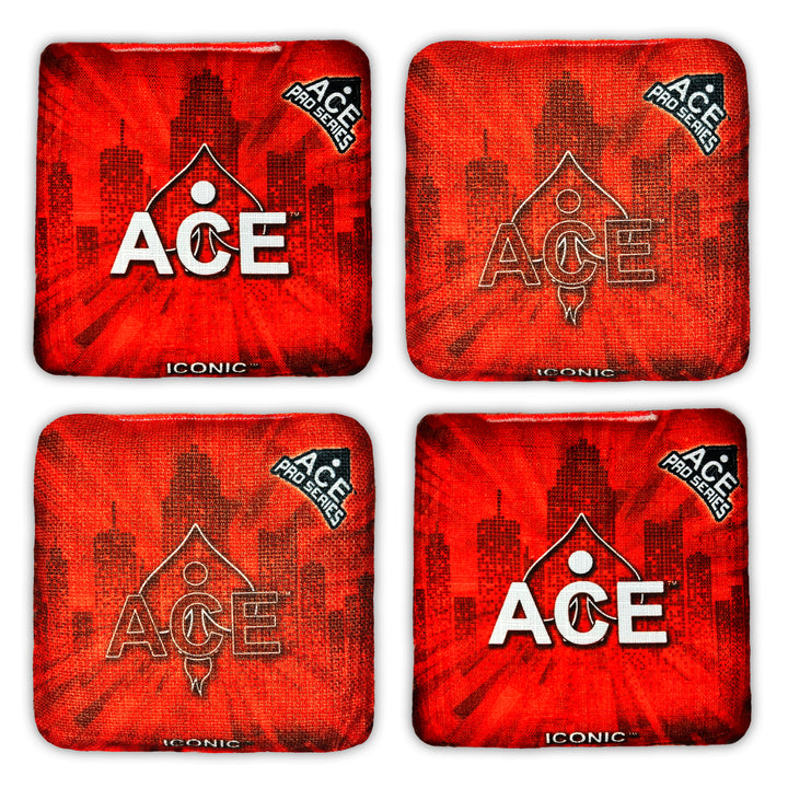 Iconic Series - Red - ACE Pro Bag Kit: 4 Pro Bags + Break-In Kit + Carry Case