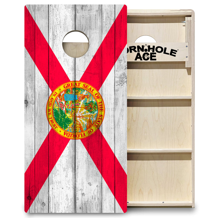 Florida State Flag - Cornhole Board Set - Professional