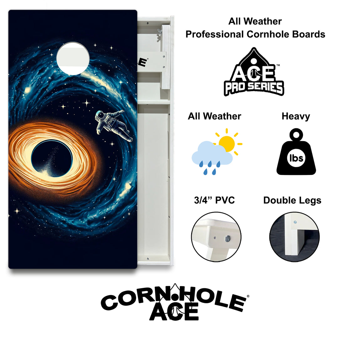 Into the Blue – Cornhole Board Set - All Weather