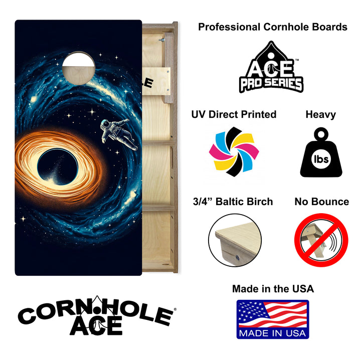 Into the Blue – Cornhole Board Set - Professional