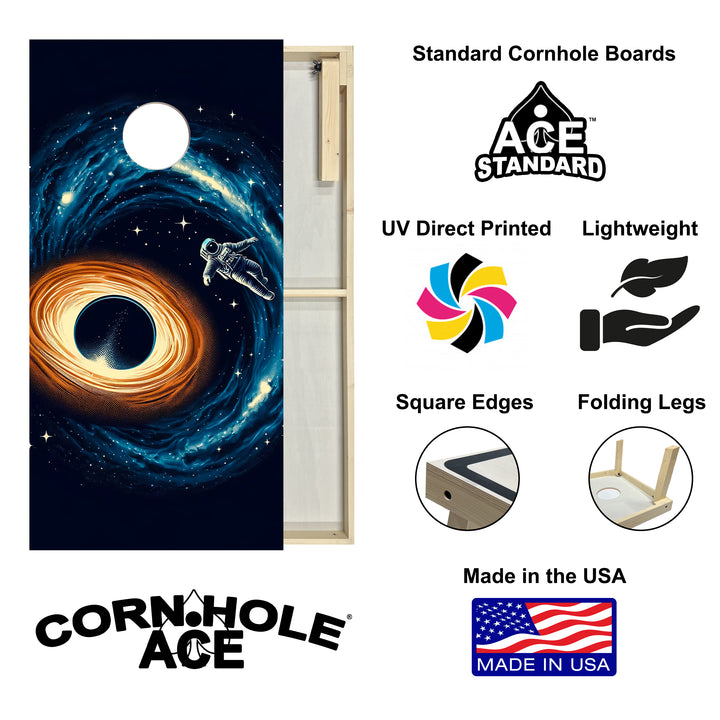 Into the Blue – Cornhole Board Set - Standard