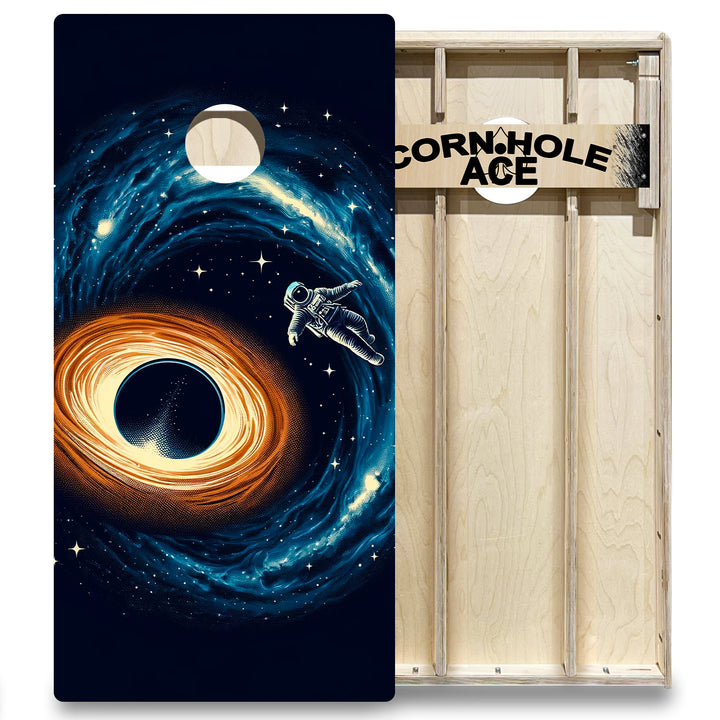 Into the Blue – Cornhole Board Set - Elite