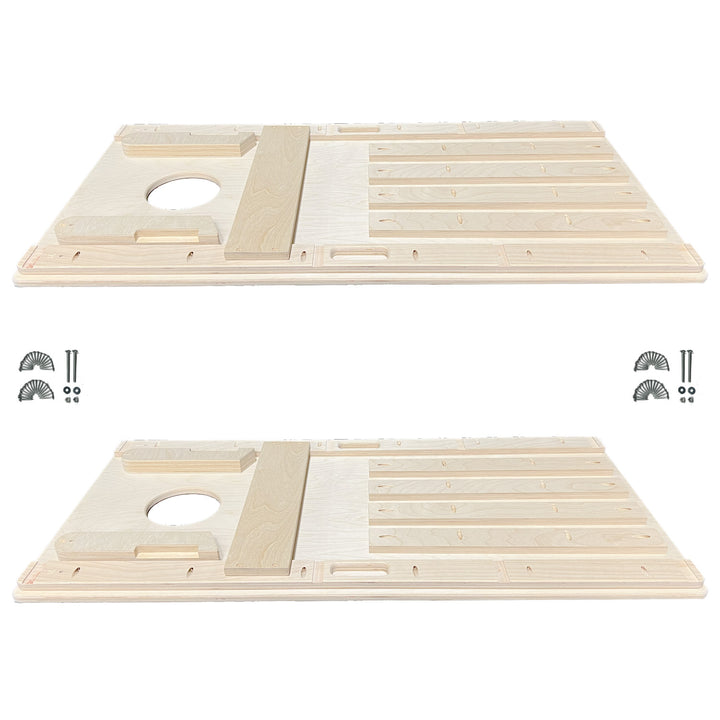 DIY Cornhole Board Set Kit - 18mm (3/4") Baltic Birch w/ NO Patches