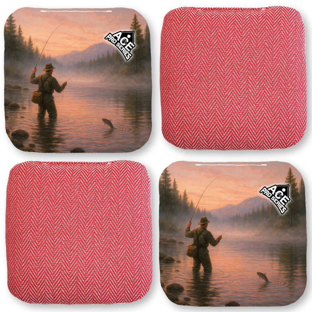 Rise and Cast - Pink Carpet - ACE Pro Carpet Cornhole Bags
