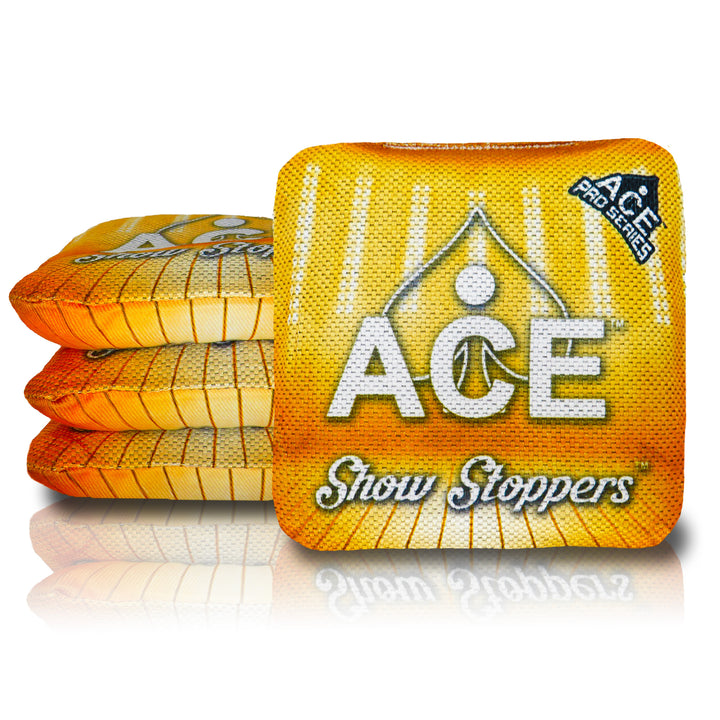 Show Stoppers - Orange (Set of 4 Bags) - ACE Pro Stamped Cornhole Bags