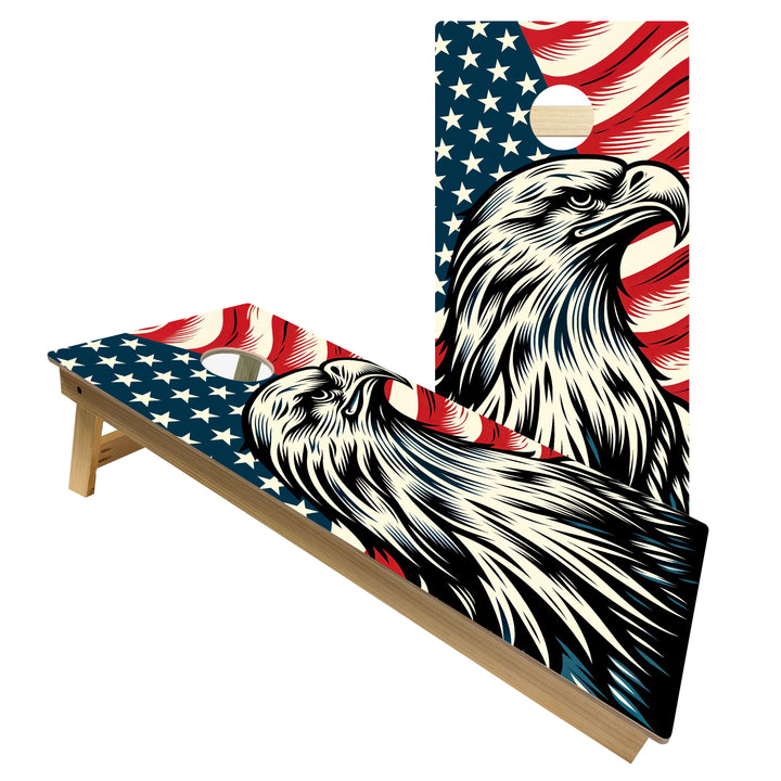 Soaring Patriot - Cornhole Board Set - Intermediate