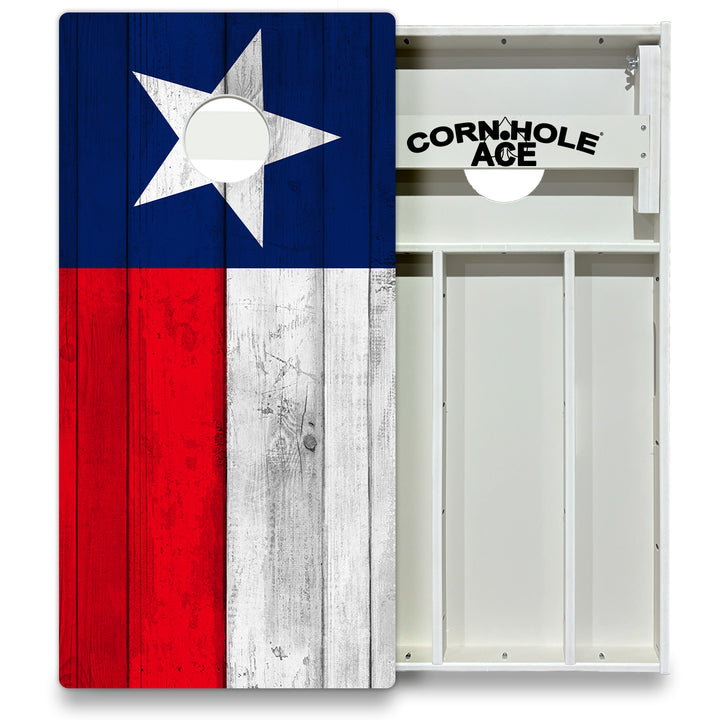 Texas State Flag - Cornhole Board Set - All Weather