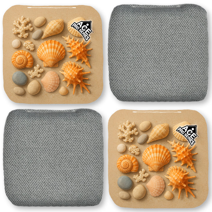 Treasures of the Tide - Silver Carpet - ACE Pro Carpet Cornhole Bags