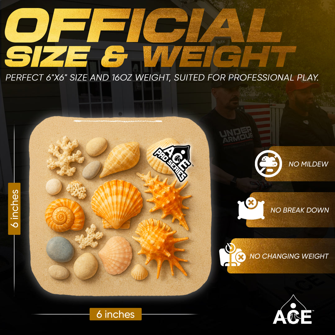 Treasures of the Tide - Silver Carpet - ACE Pro Carpet Cornhole Bags