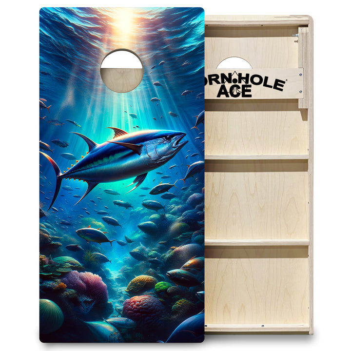 Tuna Escape - Cornhole Board Set - Professional