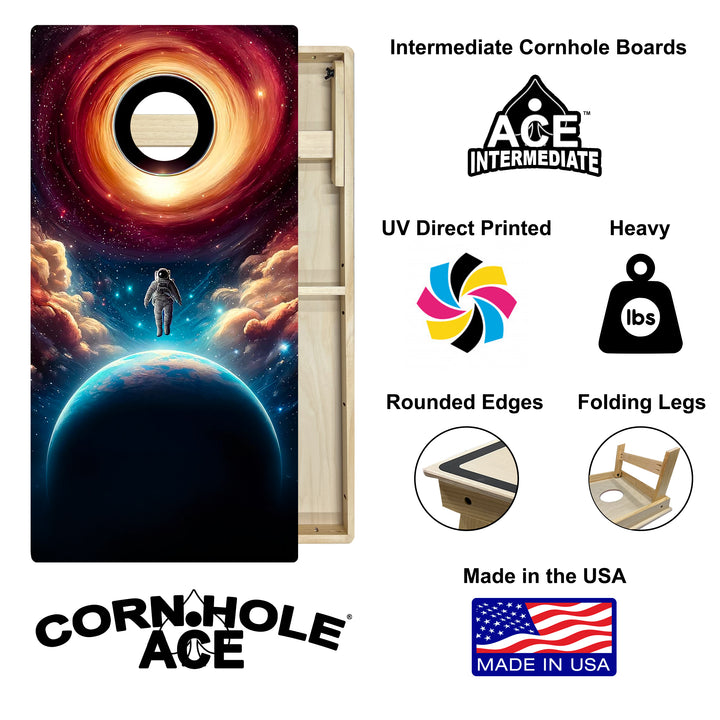 Voyager Between Worlds – Cornhole Board Set - Intermediate