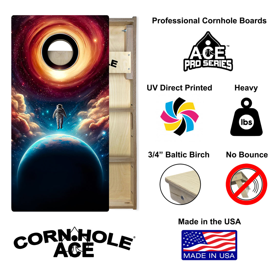 Voyager Between Worlds – Cornhole Board Set - Professional