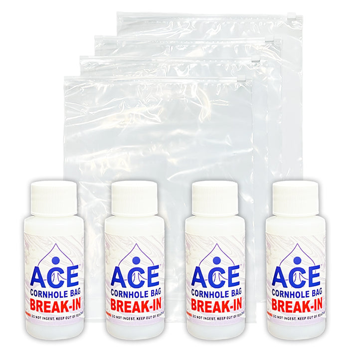 ACE Cornhole Bag Break-In Kit (4 Bottles)